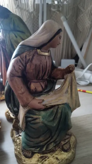 Belén figuras de escayola