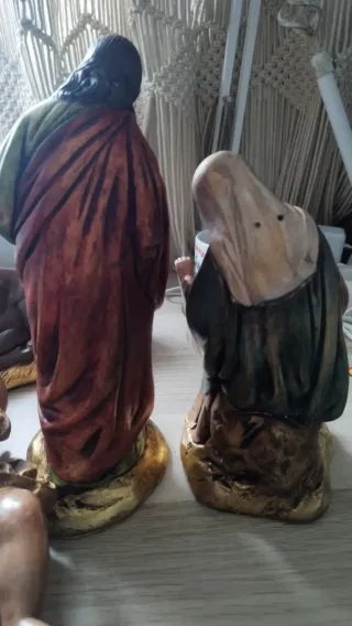 Belén figuras de escayola