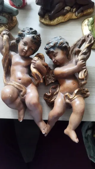 Belén figuras de escayola