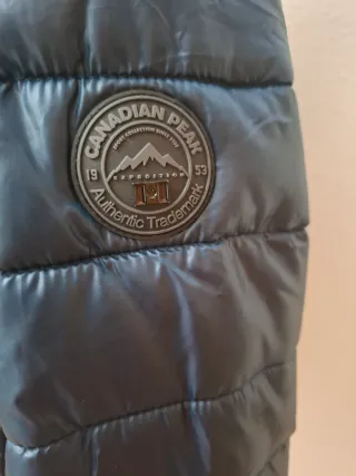 Chaqueta acolchada azul hombre