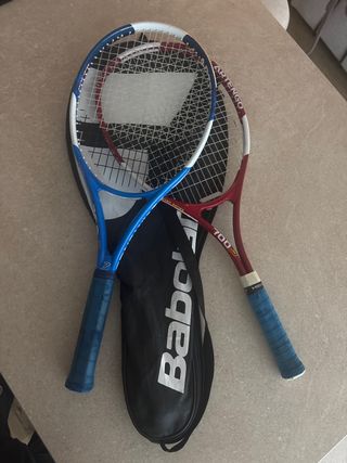 2 Raquetas Tenis + Funda Babolat