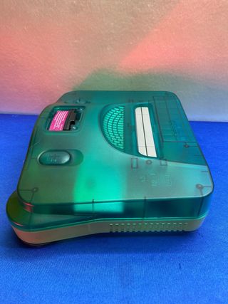 CONSOLA NINTENDO 64 VERDE COMPLETA