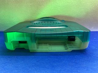 CONSOLA NINTENDO 64 VERDE COMPLETA