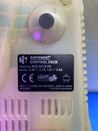 CONSOLA NINTENDO 64 VERDE COMPLETA