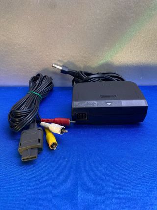 CONSOLA NINTENDO 64 VERDE COMPLETA