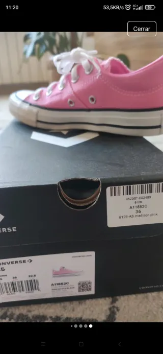 Zapatillas Converse Niña Rosa