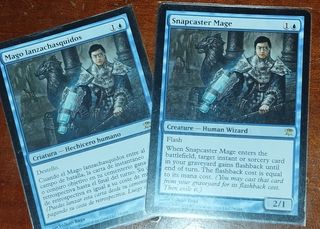 2x Snapcaster Mage MTG Carta (ES)