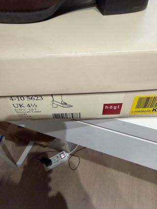 Botines Hogl Piel Marrón Talla 38