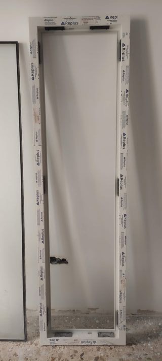 Ventana Fija Blanco masa, marca REPLUS