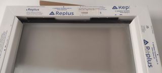 Ventana Fija Blanco masa, marca REPLUS