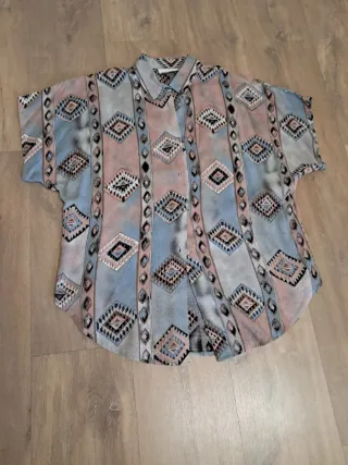 Camisa Vintage Estampada