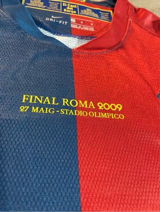 Camiseta Nike FC Barcelona Final Roma 2009