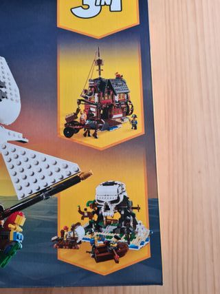LEGO 31109 Creator 3+1 Barco Pirata, Taberna, Isla