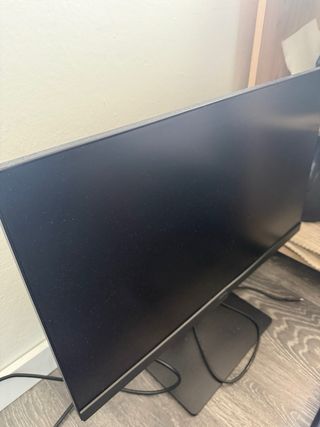 Pantalla de ordenador negra