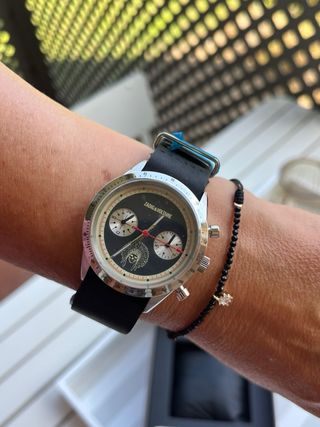 Reloj Zadig & Voltaire Cronógrafo Negro/Plata