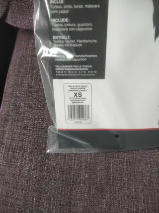 Disfraz Fantasma Infantil Talla XS