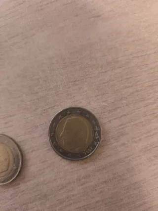 Monedas 2 Euros Bélgica 2002, 2004,2006, 2007