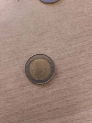 Monedas 2 Euros Bélgica 2002, 2004,2006, 2007