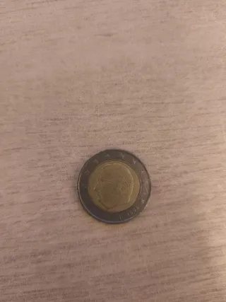 Monedas 2 Euros Bélgica 2002, 2004,2006, 2007