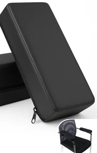 Almohadillas Reposabrazos Negro (2 unidades)