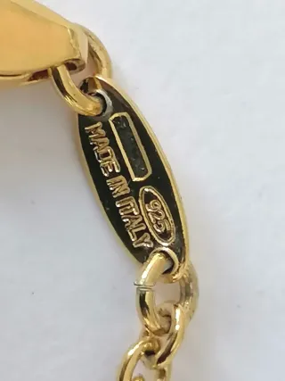 Collana Argento 925 Placcata Oro