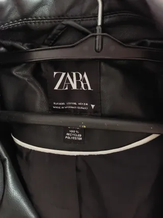 Chaqueta Cuero Zara XXL