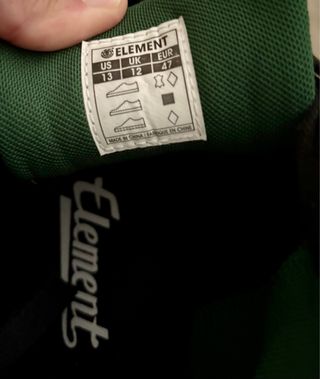 Zapatillas Element Negras Originales