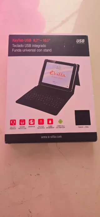 Teclado eVitta Negro para Tablet