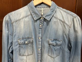 Camisa vaquera Stradivarius