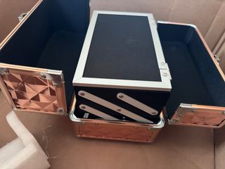 Valigetta Trucco Nera e Oro