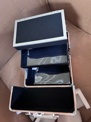 Valigetta Trucco Nera e Oro