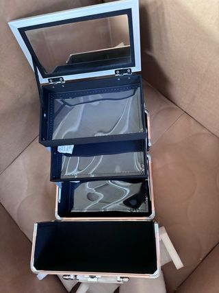 Valigetta Trucco Nera e Oro