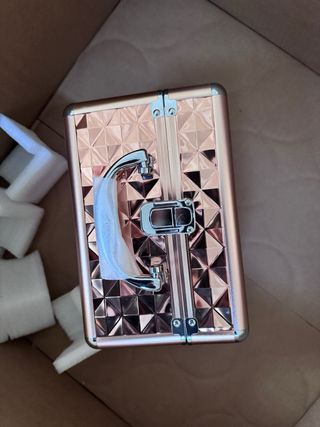 Valigetta Trucco Nera e Oro