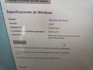 Ordenador todo en uno marca HP
