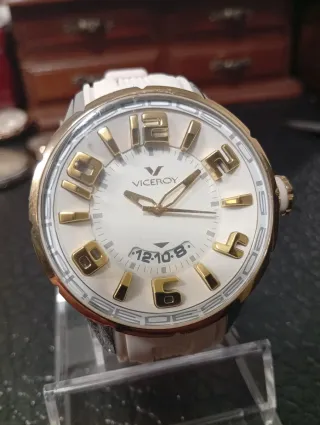 Reloj Viceroy 432111 Dorado y Blanco