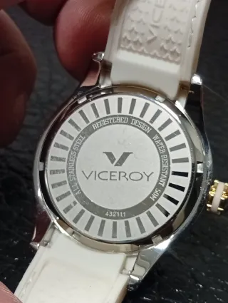Reloj Viceroy 432111 Dorado y Blanco