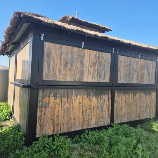 Chiringuito de madera