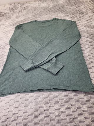 Polo Ralph Lauren Camiseta Manga Larga Verde T.M