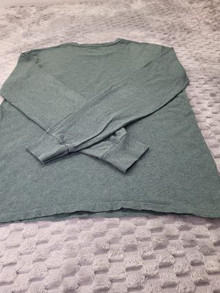 Polo Ralph Lauren Camiseta Manga Larga Verde T.M