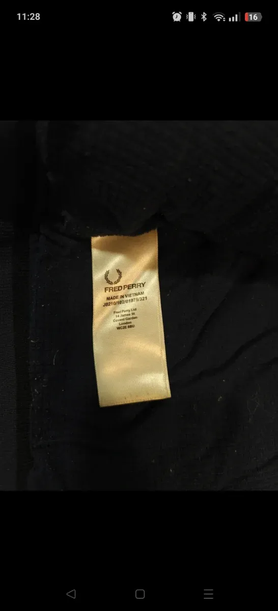 Chaqueta Fred Perry - Talla M