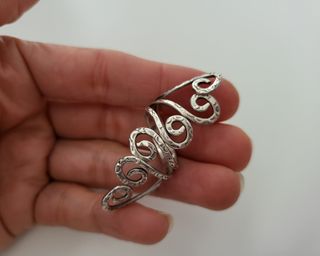 Anillo Arabesque Plata Ajustable