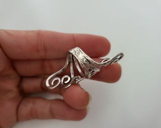 Anillo Arabesque Plata Ajustable