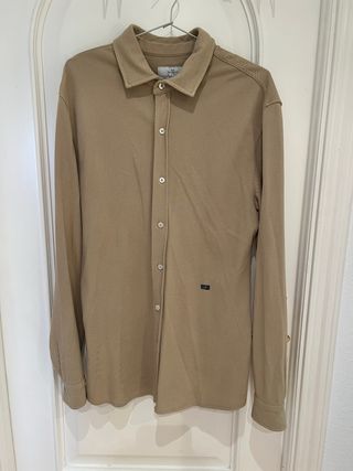 Camisa The Brubaker Beige Hombre