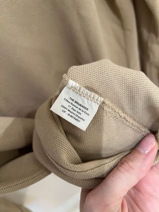 Camisa The Brubaker Beige Hombre