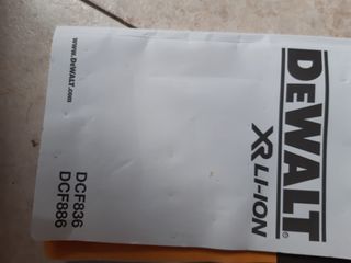 Dewalt 18v XR Atornillador de Impacto