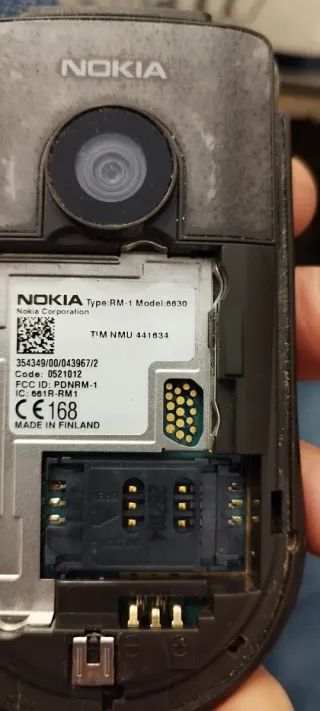 Nokia 6630 Grigio/Argento