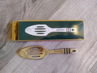 Xenta Cucchiaio Cocktail Oro e Nero