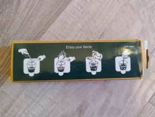 Xenta Cucchiaio Cocktail Oro e Nero