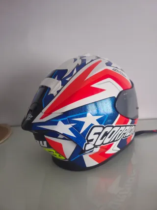 Casco Scorpion Exo R1 Air Carbon Álvaro Bautista