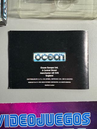 RoboCop Nintendo Game Boy Caja Manual Cartucho